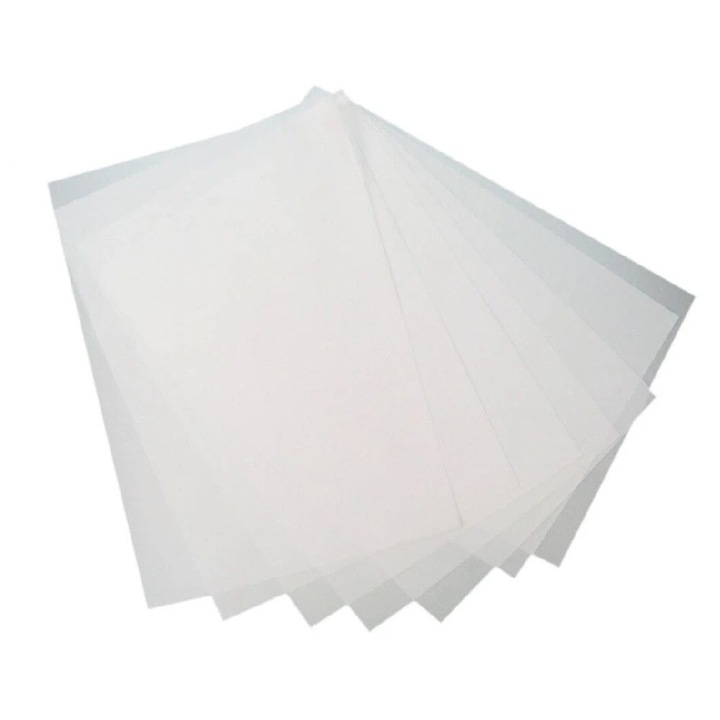 Пакет 10 кг копринена опаковъчна хартия, ± 2590 листа, 35x50 см, 22 г/м², бяла
