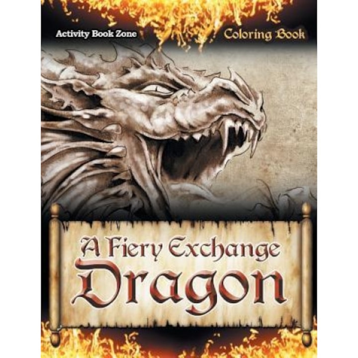 The Dragons of the Game of Thrones Coloring Book, Activity Book Zone (Author)