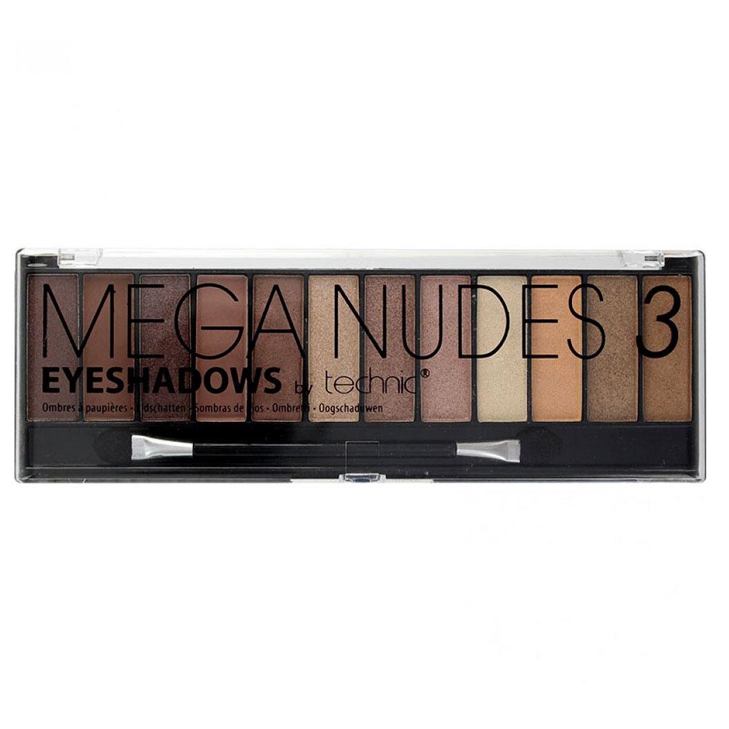 Trusa Profesionala Cu 12 Farduri Technic Mega Nudes 3