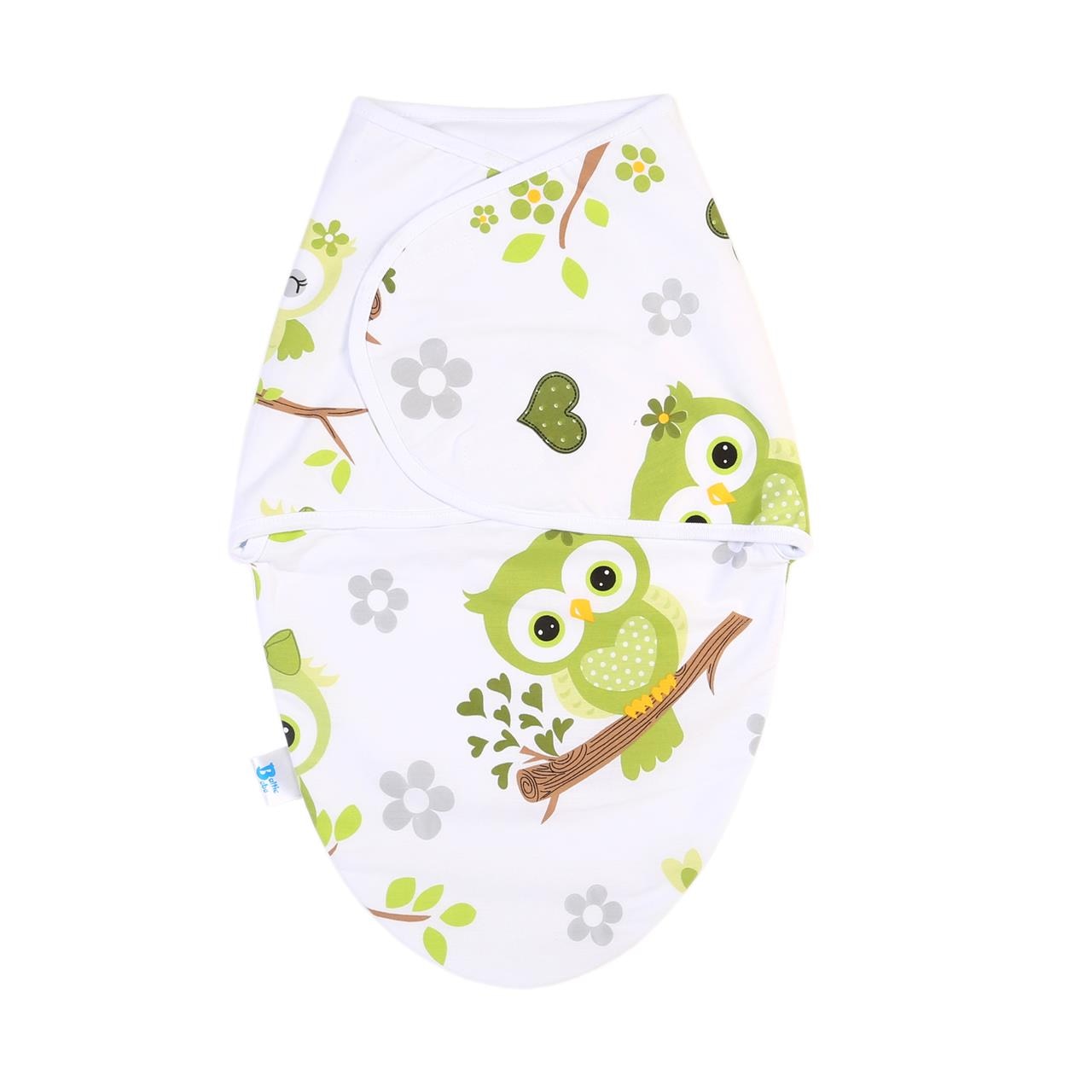 Sistem Infasare BalticBebe Bumbac, Alb, Bufnita - 0-3 luni, 50