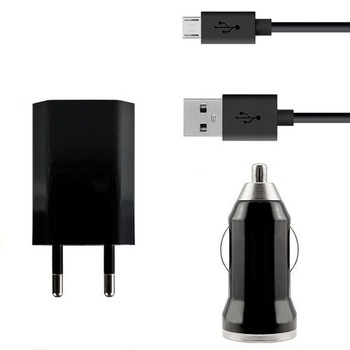 Incarcator 3in1 Incatcator Retea 1.0A si Incarcator Auto 2.1A 5V cu cablu de date 1.0m Apple Iphone 4/4s Negru Incarcator 3in1 Incatcator Retea 1.0A si Incarcator Auto 2.1A 5V cu cablu de date 1.0m Apple Iphone 4/4s Negru