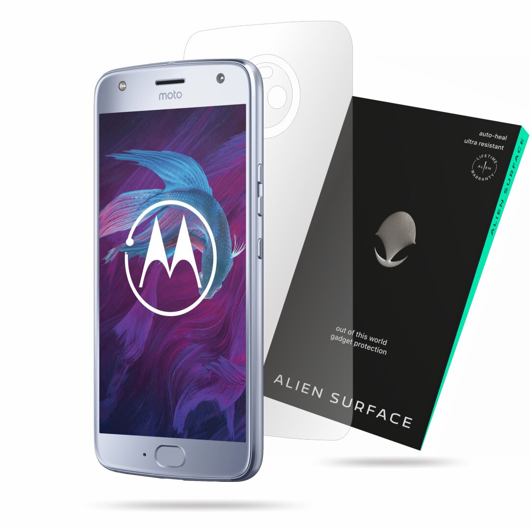Folie Alien Surface, Motorola Moto X4, protectie spate