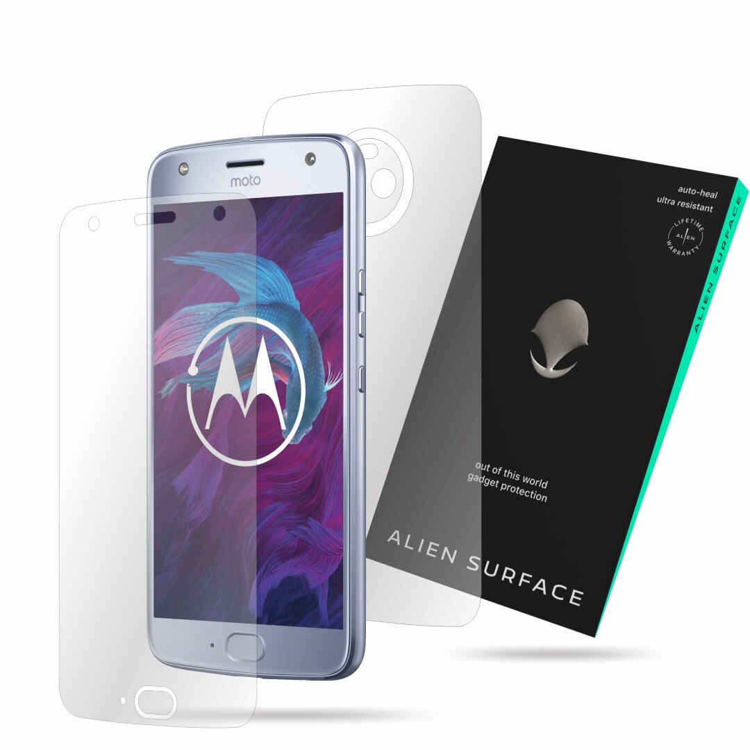 Folie Alien Surface, Motorola Moto X (4th Gen.), protectie ecran, spate