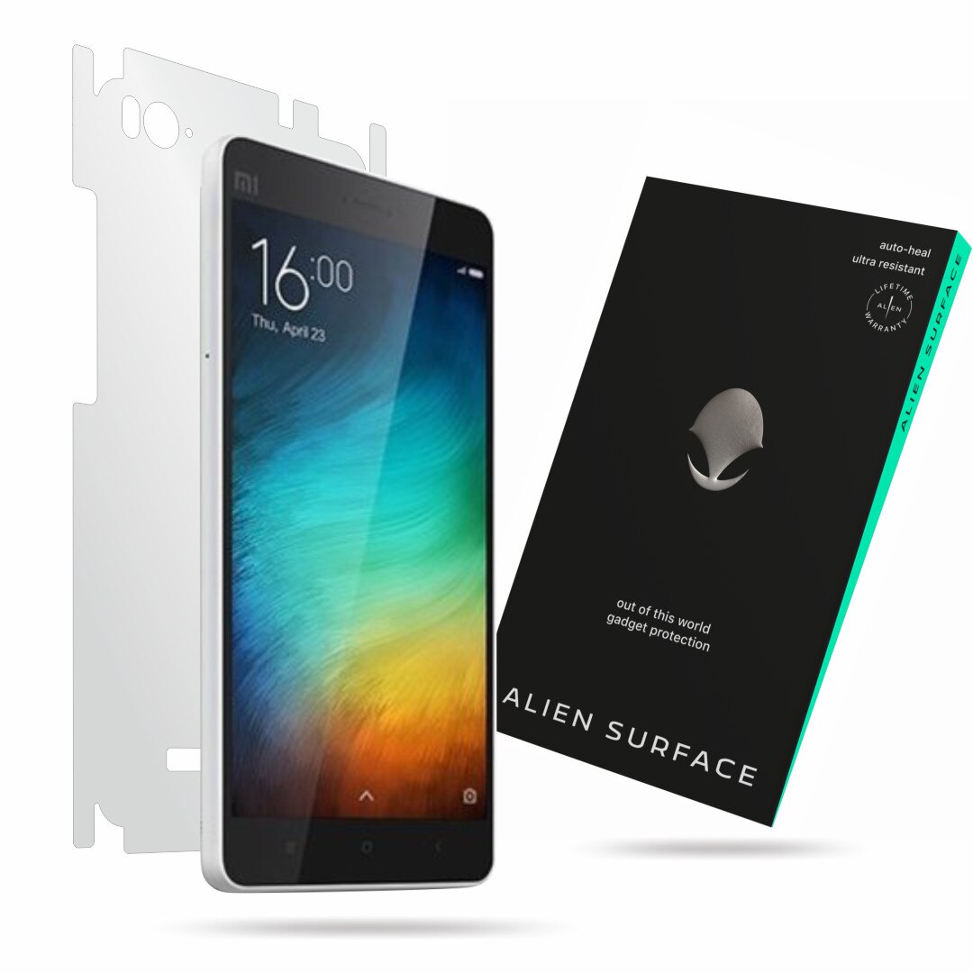 Folie Alien Surface, Xiaomi Mi 4c, protectie spate, laterale