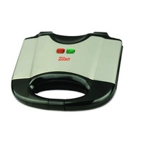 Aparat de sandwich , ZILAN, Putere 750 W, Negru/inox