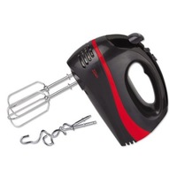Mixer electric de mana , Putere 300 W, 5 viteze, Functie turbo, Negru