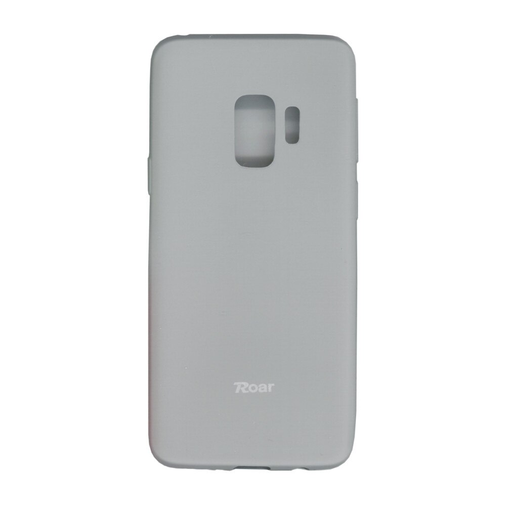 Husa din silicon mat Roar All Day pentru Samsung Galaxy S9 ,gri