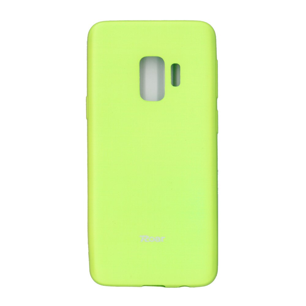 Husa din silicon mat Roar All Day pentru Samsung Galaxy S9 ,vernil