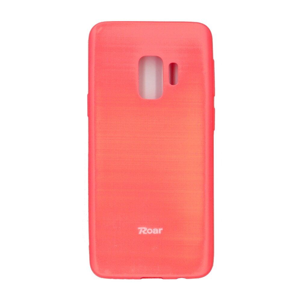 Husa din silicon mat Roar All Day pentru Samsung Galaxy S9 , portocaliu