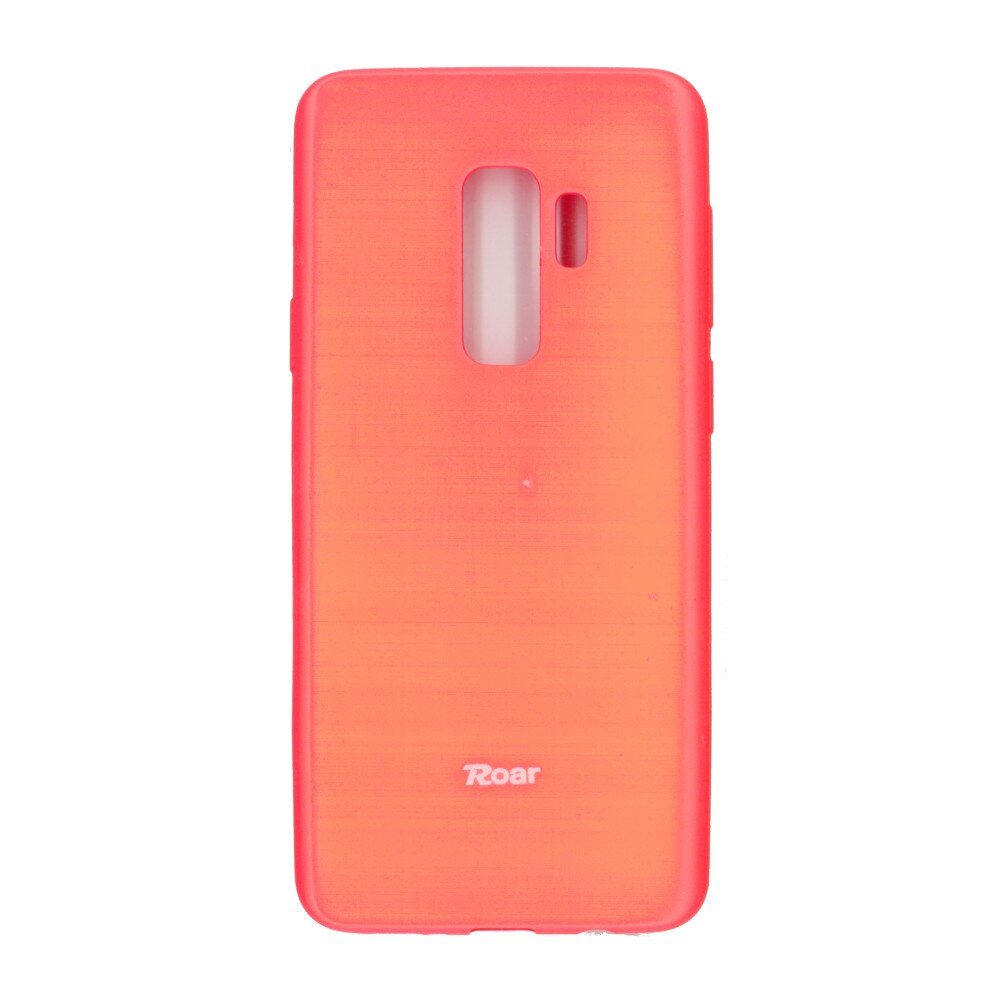Husa din silicon mat Roar All Day pentru Samsung Galaxy S9 Plus , portocaliu