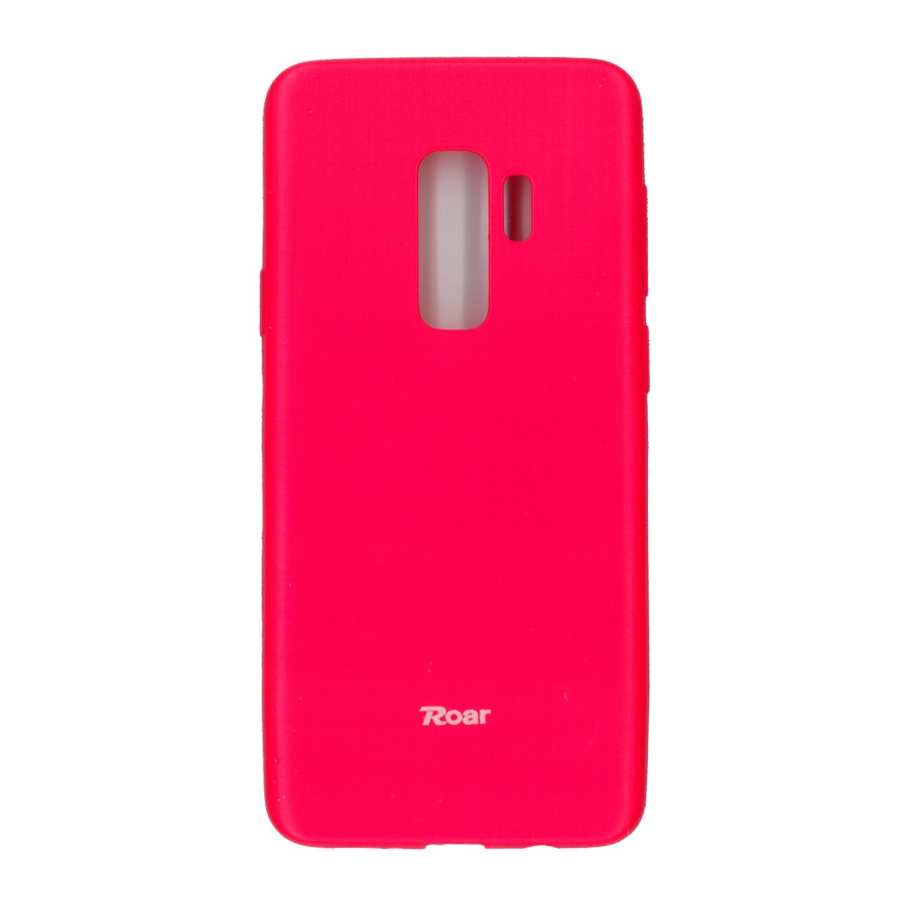 Husa din silicon mat Roar All Day pentru Samsung Galaxy S9 Plus , rosu