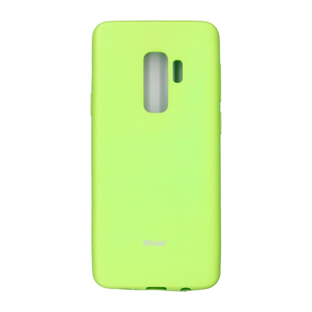 Husa din silicon mat Roar All Day pentru Samsung Galaxy S9 Plus , vernil
