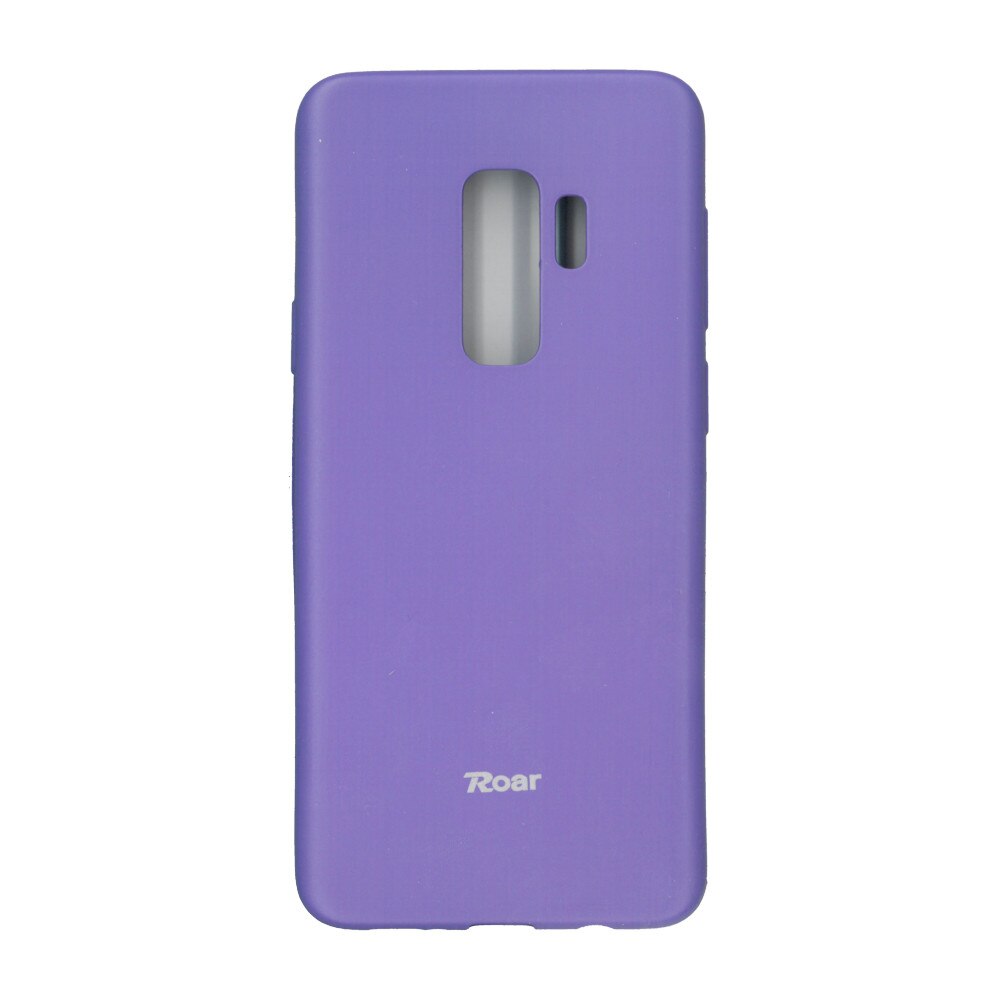 Husa din silicon mat Roar All Day pentru Samsung Galaxy S9 Plus , mov