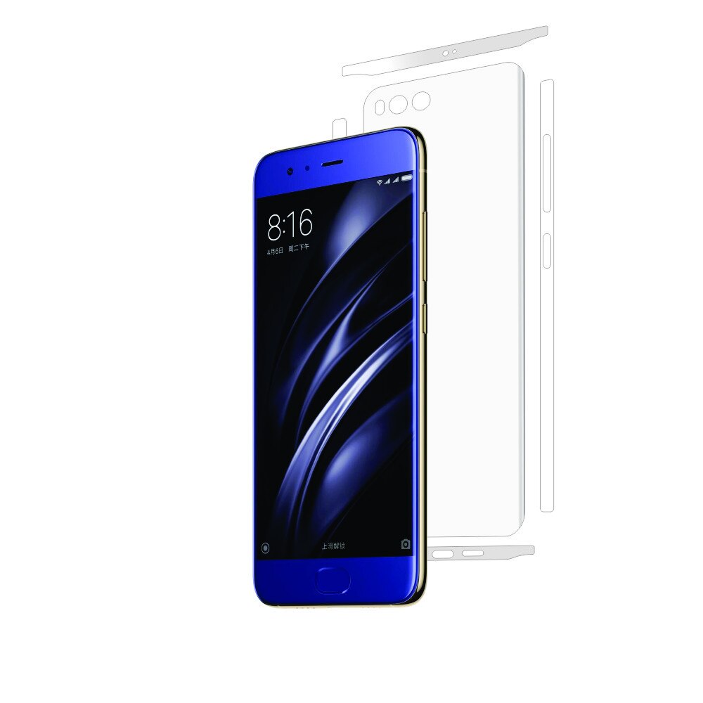 Folie de protectie Clasic Smart Protection Xiaomi Mi 6 spate si laterale,protectie completa spate si laterale+Smart Spray®,Smart Squeegee® si microfibra incluse