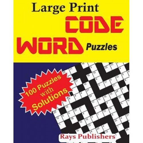 Large Print Codeword Puzzles, Rays Publishers (Author)