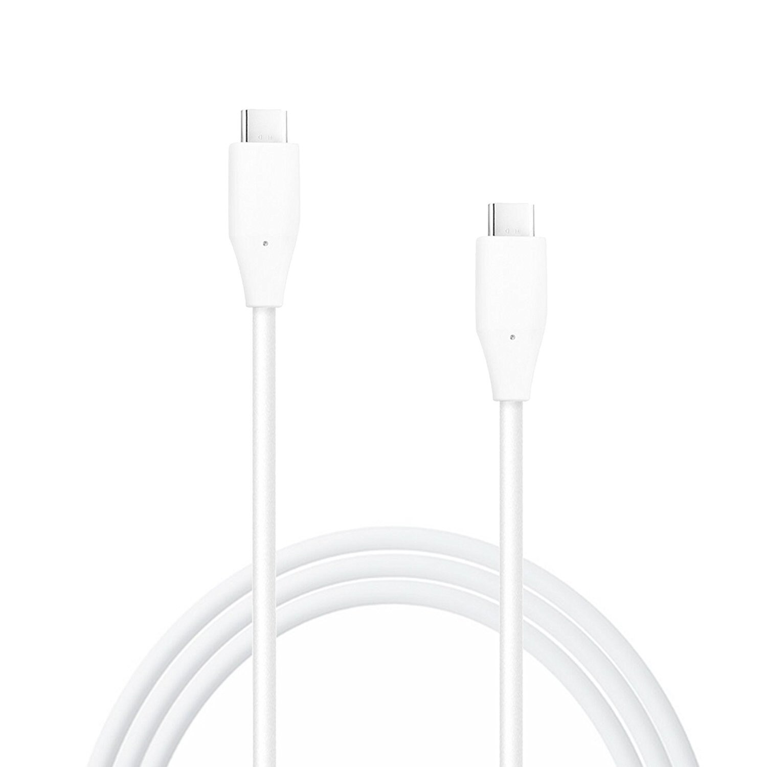Cablu de date\incarcare Type c - Type c, Alb, 1 m, BBL026