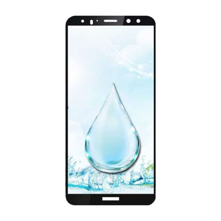 Bibilel kiváló minőségű üveg védő fólia, 9H keménység Huawei Mate 10 PRO-hoz, fekete, BBL242