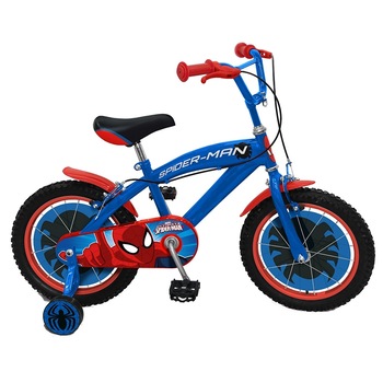 Bicicleta pentru baieti Spiderman 16 inch Bicicleta pentru baieti Spiderman 16 inch