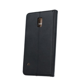 Husa de protectie OEM Smart Stamp Plant pentru Huawei Y7, Negru Husa de protectie OEM Smart Stamp Plant pentru Huawei Y7, Negru