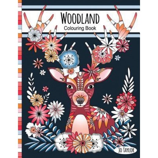 Woodland Colouring Book, Jo Taylor (Author)
