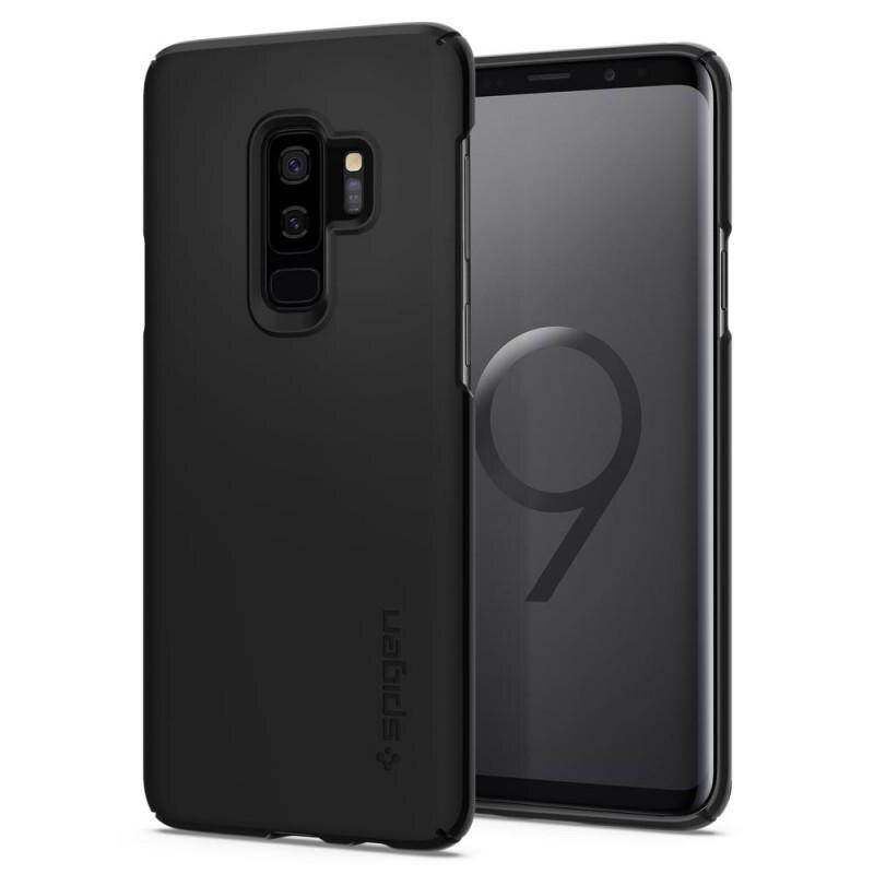 Husa slim Spigen Thin Fit Samsung Galaxy S9 Plus Black