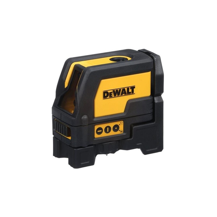 Лазерен нивелир с кръстосани линии и 2 точки DeWalt DW0822-XJ