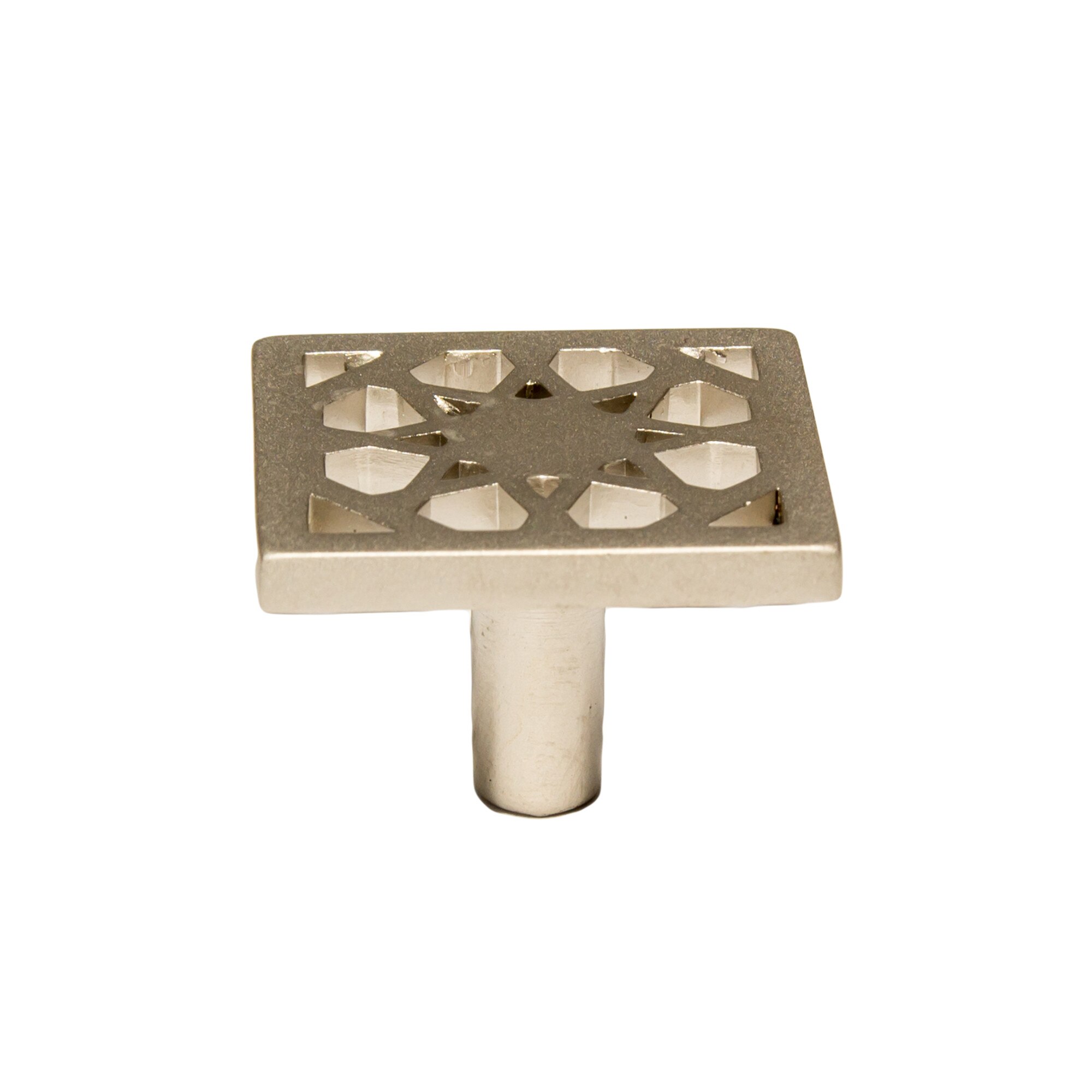 Buton model NARMOTIF, 34x32 mm, finisaj satinat