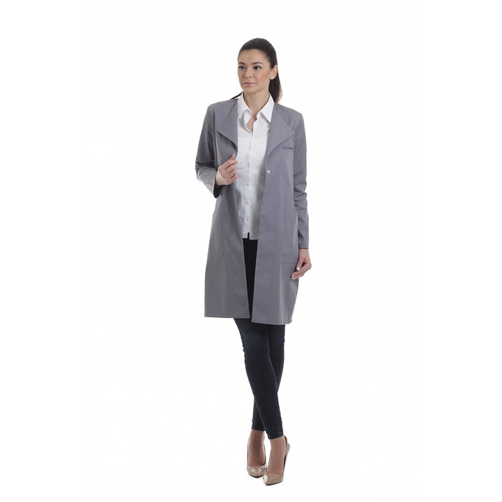Halat medical dama 01 XL gri