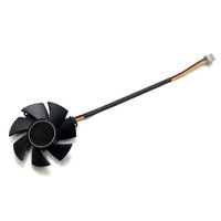 Ventilator de inlocuire pentru placa video Corenia QRE-5129146, 3 pini, negru, 1 buc.