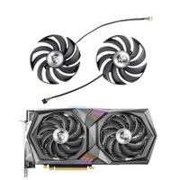 Ventilator de inlocuire GPU Corenia QRE-5129151, 95 mm, 4-pin PWM, DC 12V 0,40A, compatibil RTX 3060/3060 Ti/3050 si Radeon RX 6700 XT/6600 XT, negru, distanta gauri 40x40x40 mm