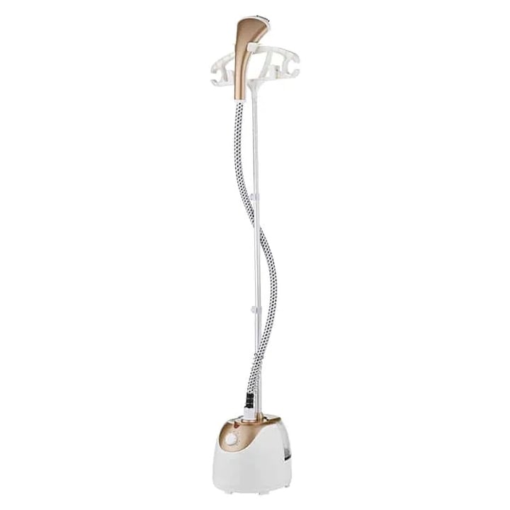 Aparat de Calcat Vertical cu Aburi, 2000W, Rezervor 2.5L, Suport Telescopic Reglabil, Abur Continuu, Autonomie pana la 60 Minute, Design Portabil
