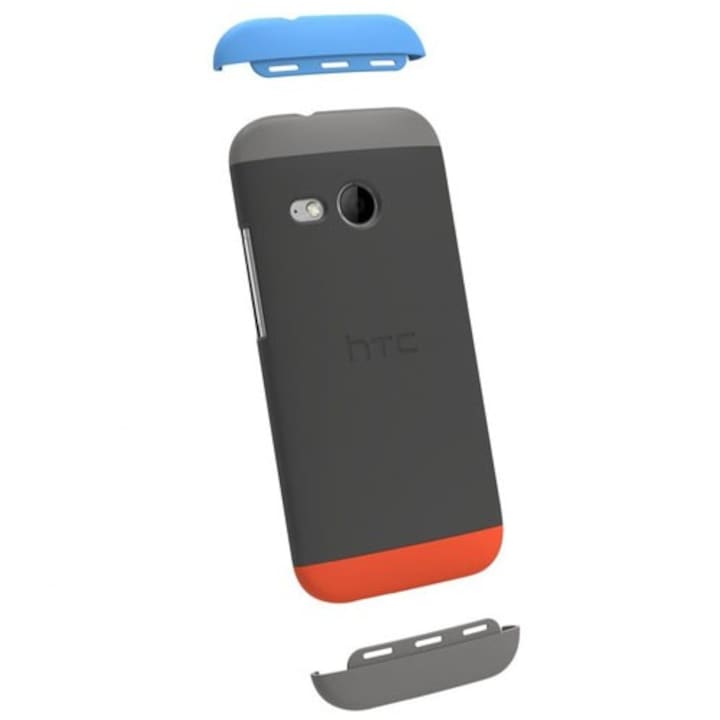 Кейс HTC Double Dip HC C971 за HTC One 2 M8 Mini, сив