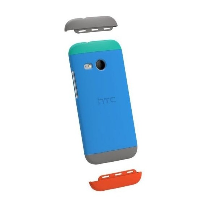 Кейс HTC Double Dip HC C971 за HTC One 2 M8 Mini, Син