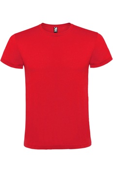 Tricou barbati, Atomic, 100% bumbac, Rosu Tricou barbati, Atomic, 100% bumbac, Rosu