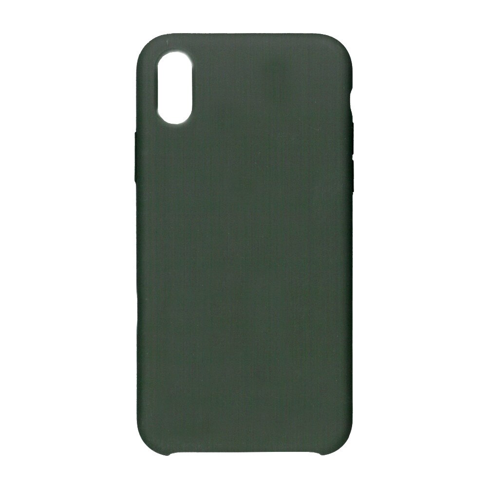 Husa din silicon mat EuroCell pentru iPhone X, gri
