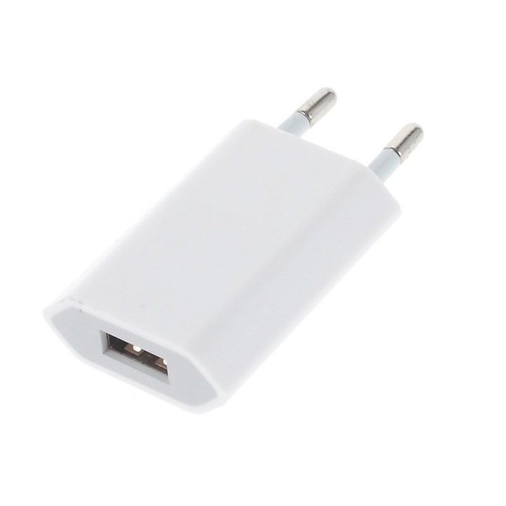 Incarcator Retea Adaptor priza A1400 (Retea) USB 1.0A Alb