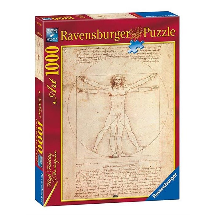 Puzzle Da Vinci Human Figure