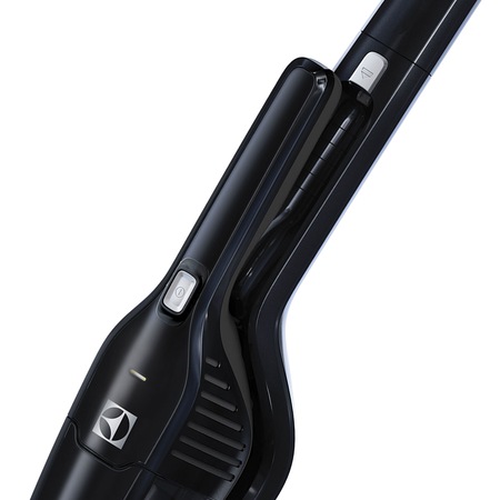 Aspirator vertical 2 in 1 Electrolux EERC70EB, 10,6 V, Li-Ion, 0.5 l, Autonomie 21 minute, Perii spatii inguste, Negru