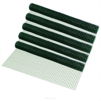 Set 5 role gard plasa de sarma, pro.tec, 1 x 5 m, sarma cositorita/pvc, verde Set 5 role gard plasa de sarma, pro.tec, 1 x 5 m, sarma cositorita/pvc, verde