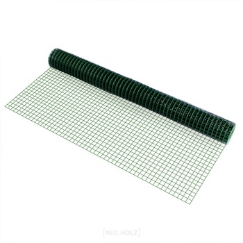 Gard plasa de sarma, 1 x 5 m, pro.tec, sarma cositorita/pvc, verde Gard plasa de sarma, 1 x 5 m, pro.tec, sarma cositorita/pvc, verde