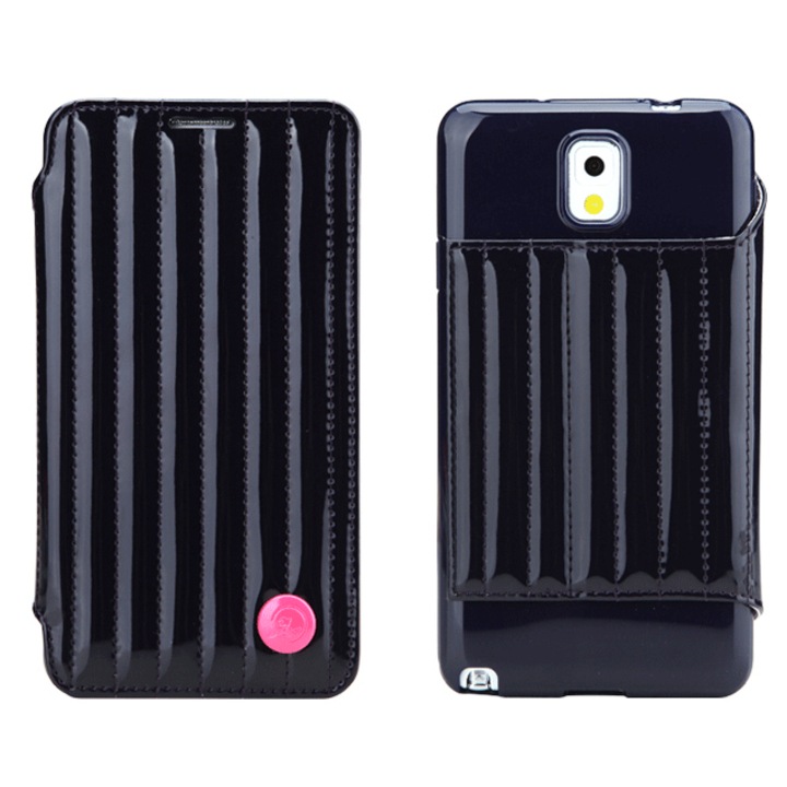 8thdays Flip Case Jessie's Melody - кожен калъф и поставка за Samsung Galaxy Note 3 (черен)