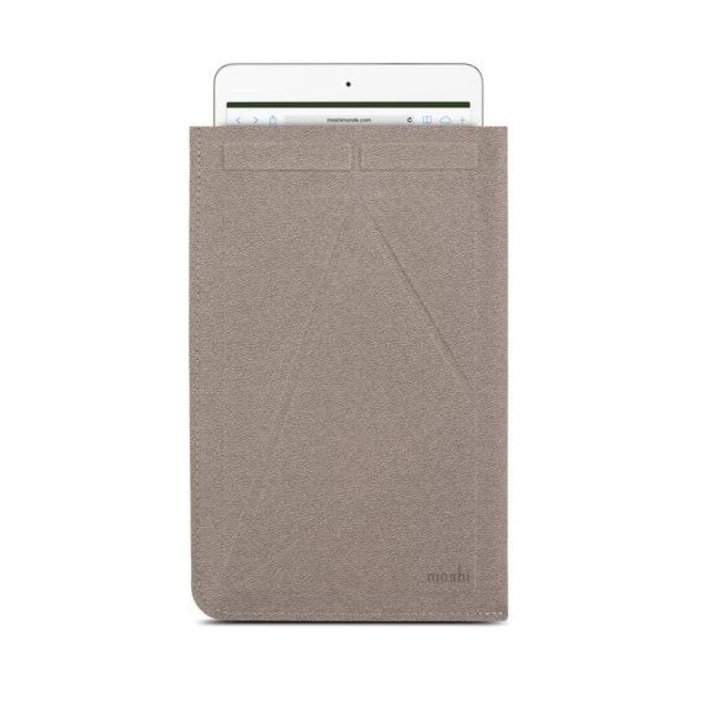 Калъф-поставка Moshi VersaPouch Mini за iPad mini и таблети до 8 инча, Сив