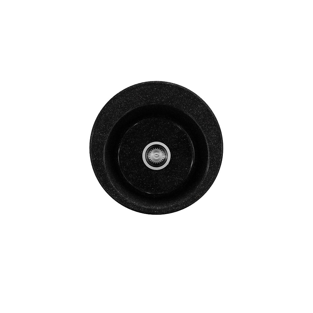 Chiuveta rotunda pentru bucatarie ,Fat 92020, Ø 490 mm,culoare galaxy black