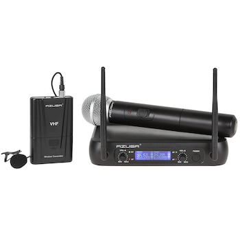 Set microfon mana + lavaliera VHF Azusa Set microfon mana + lavaliera VHF Azusa