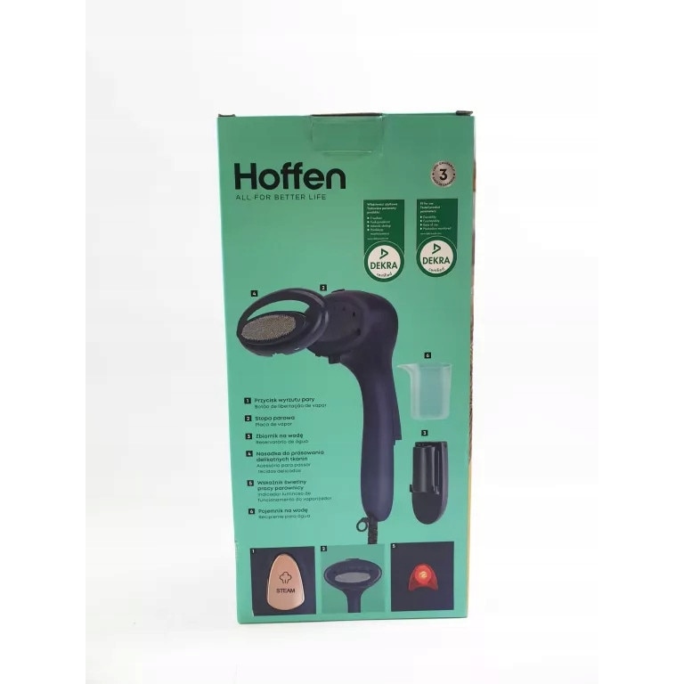 Parownica pentru haine Hoffen HO 00044, 2000 W, rezervor 260 ml, bleumarin