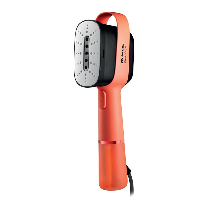 Parownica de haine Ariete Steam Style 4301/02, 1200 W, debit abur 20 g/min, portocaliu