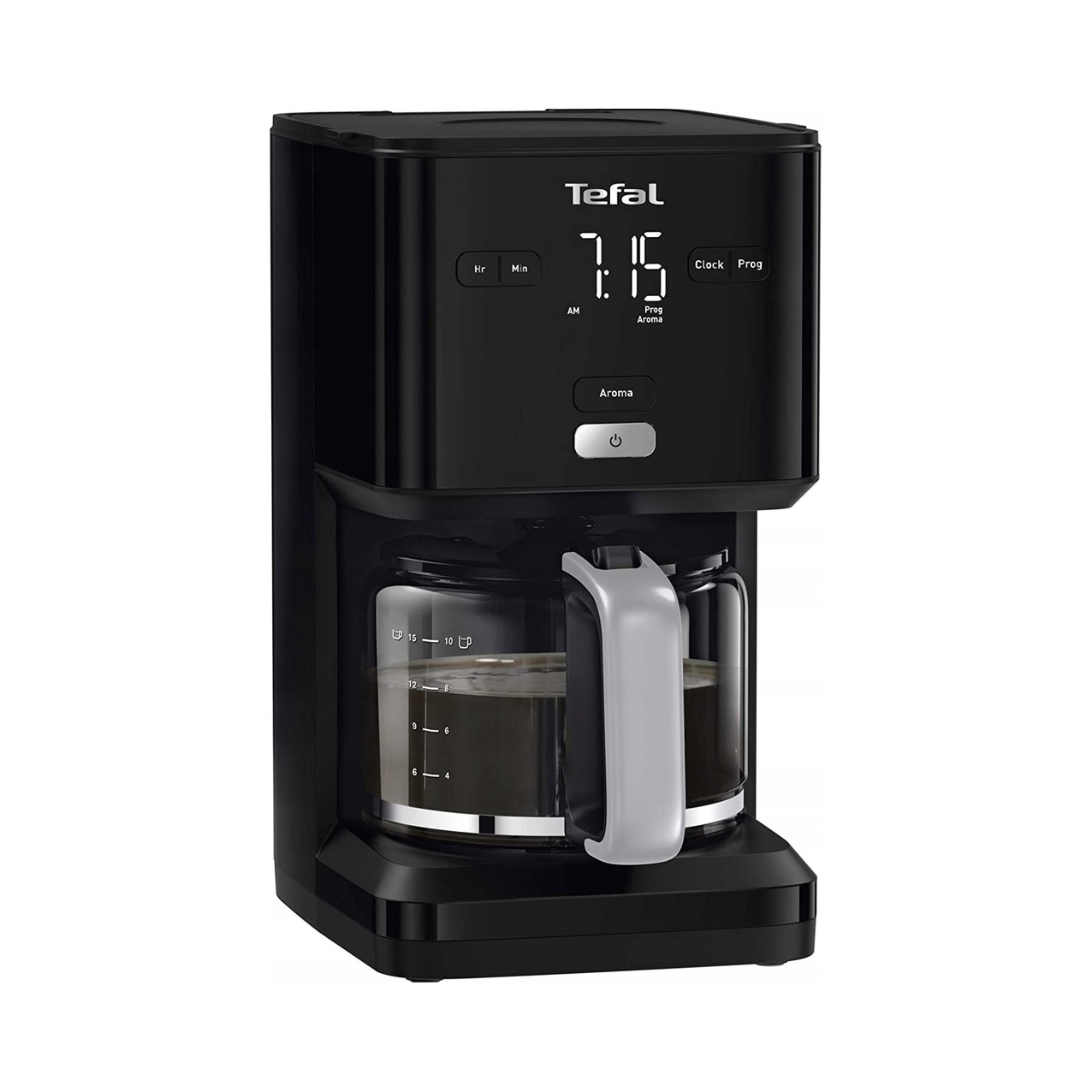 Ревю на филтърна кафемашина Tefal RC0ON8DWK7D: 1,25 л
