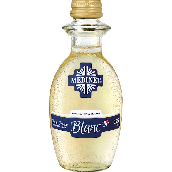 Бяло трапезно вино Medinet Blanc, 0.250 L