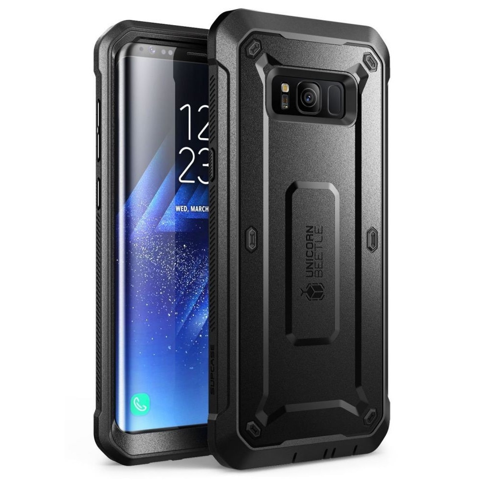 Husa de protectie Supcase Unicorn Beetle Pro pentru Galaxy S8, Black