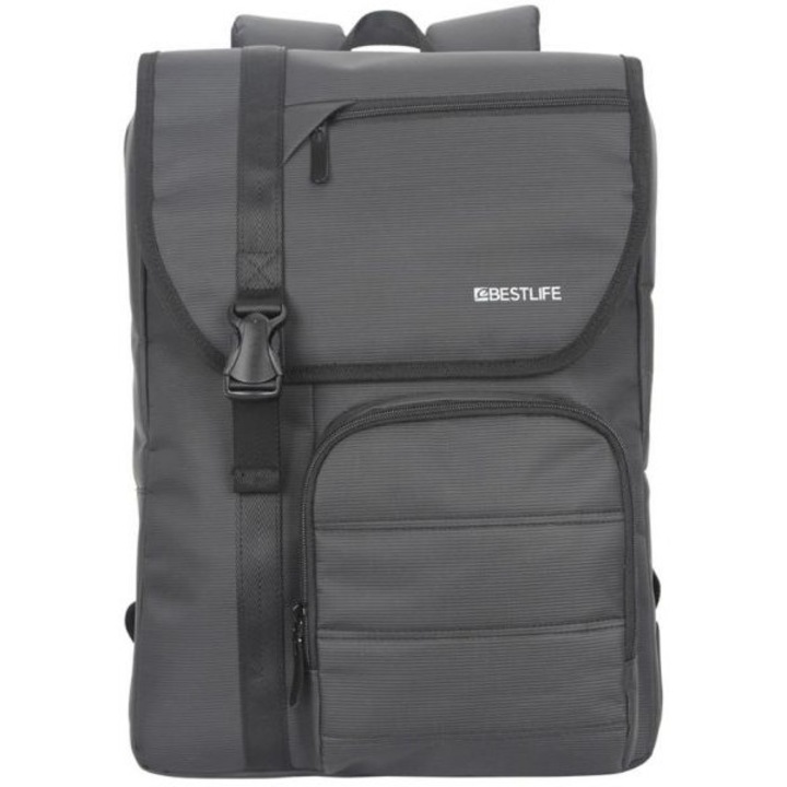 Rucsac laptop Bestlife gri BB-3212R2-BK, 15.6"